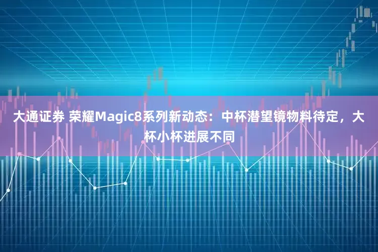大通证券 荣耀Magic8系列新动态：中杯潜望镜物料待定，大杯小杯进展不同